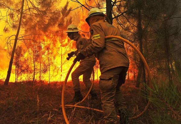 PORTUGAL FIRE IN VISEU