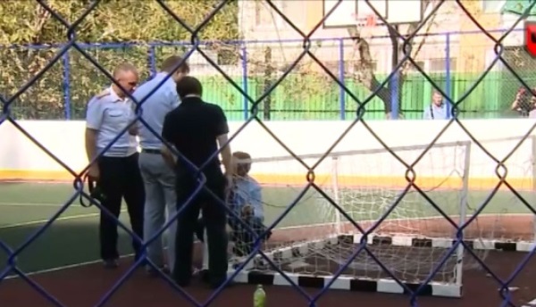 Ворота футбольные