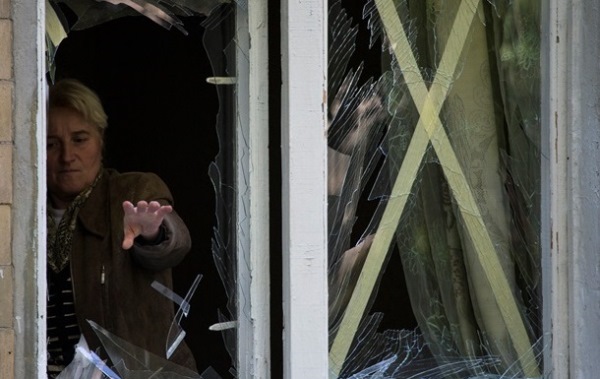 Обстрел Донецка