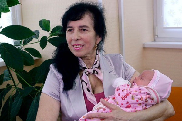 62-летняя роженица