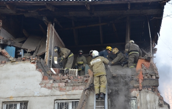 взрыв газа в доме