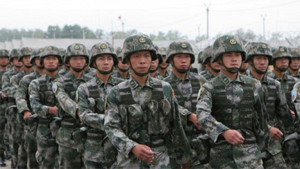 китайские войска