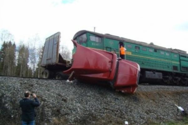 авария на переезде