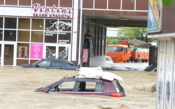 Наводнение в Сочи 25 июня