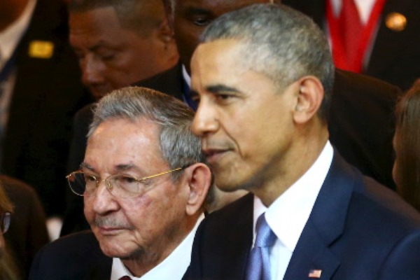Кастро и Обама