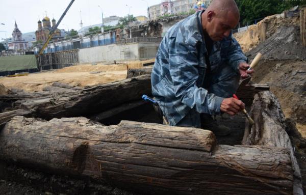 мостовая Москвы 17 века