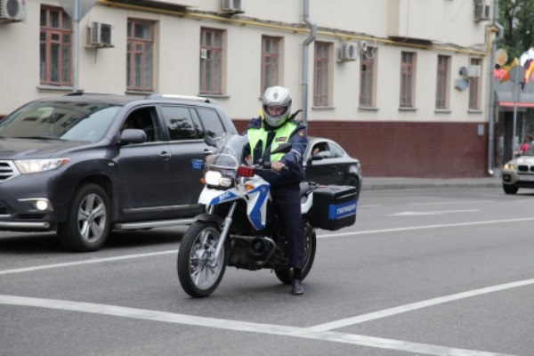 полиция мотоцикл