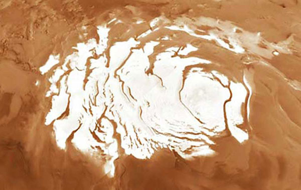 Снег на Марсе