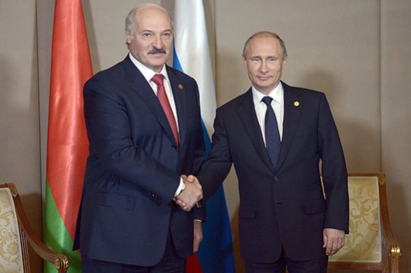 Лукашенко, Путин
