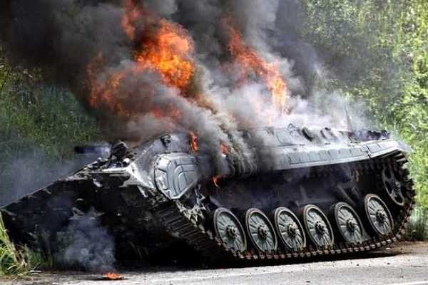 взрыв танк