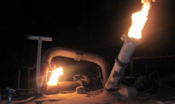 газопровод огонь