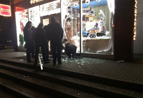 взрыв в магазине Roshen в Харькове