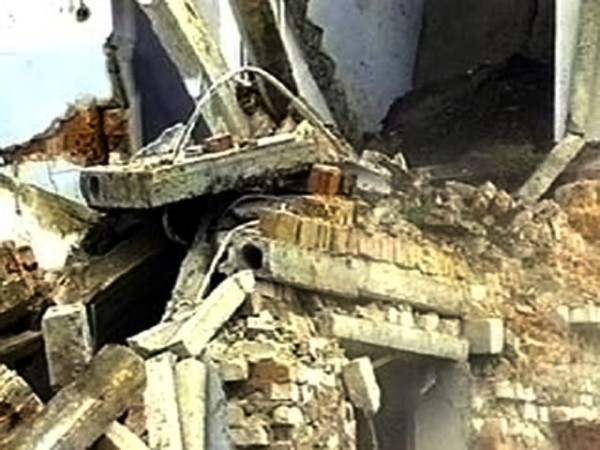 обрушение здания