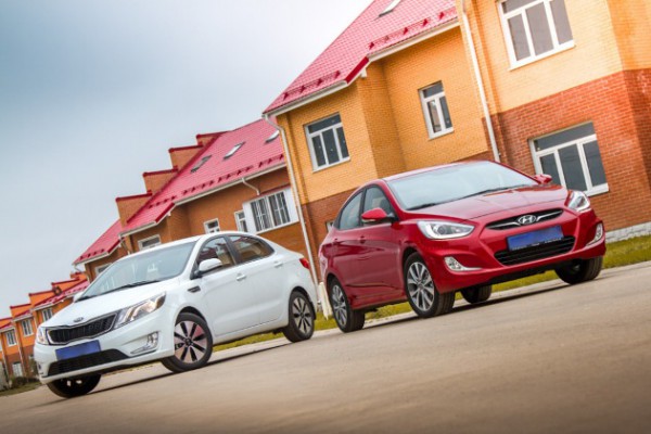 Hyundai Solaris, Kia Rio