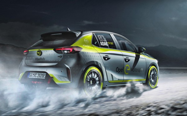 Opel Corsa-e Electric Rally Car